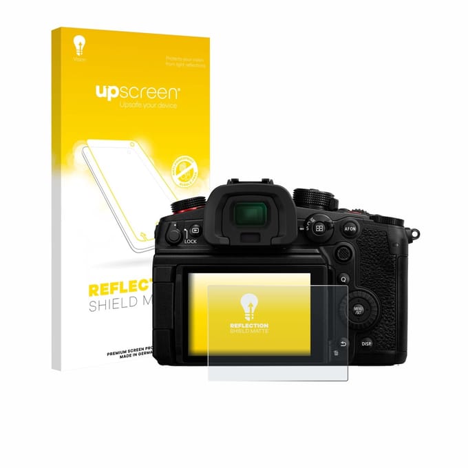 upscreen - Screenprotector voor Panasonic Lumix DC-GH6 - Folie Beschermfolie anti glare matte