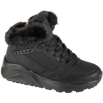 Skechers Uno Lite Veterschoen hoog - Zwart - Maat 36