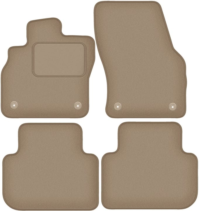 WLG-CARLUX Serie - Automatten - Beige - Audi Q3 Sportback - 2019