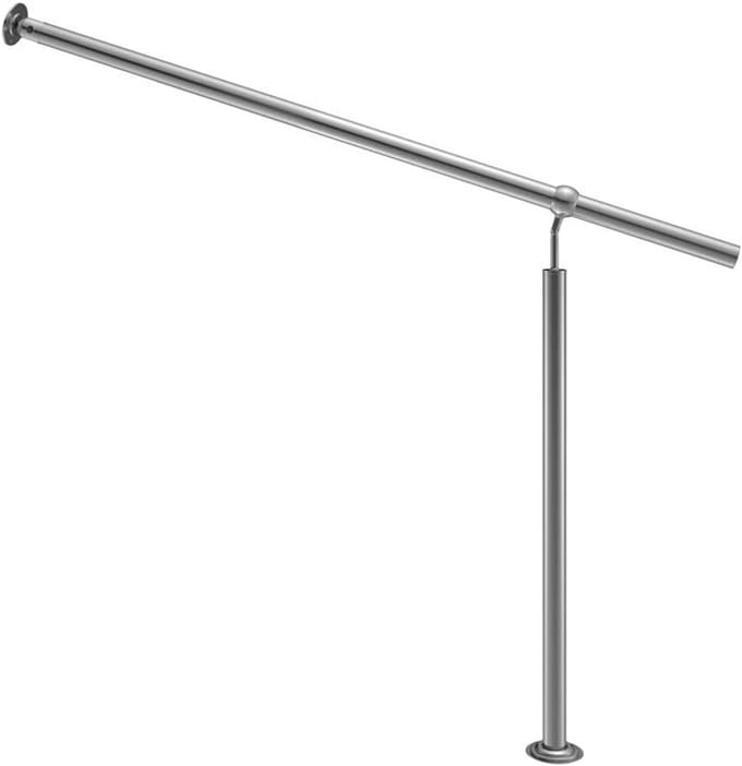 RVS Trapleuning 100 cm - Binnen en Buiten Gebruik - Stevige Handgreep