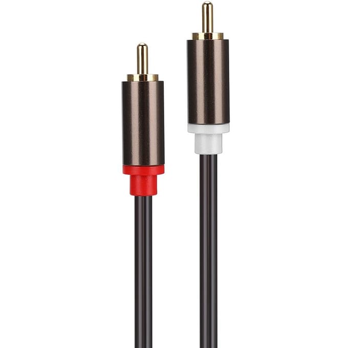 1.5M voor RCA Mannelijk naar XLR Mannelijk o Adapterkabel Patchkabel Dubbele rij PVC Draad