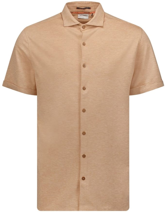 No Excess Shirt Short Sleeve Jersey Stretch Melange (23420281-045)