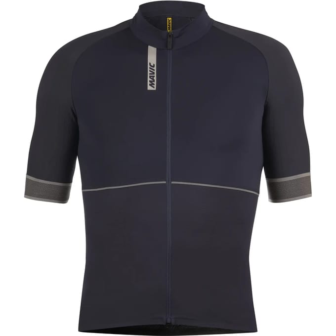 Mavic Ksyrium Korte Mouw Wielertrui Blauw S Man