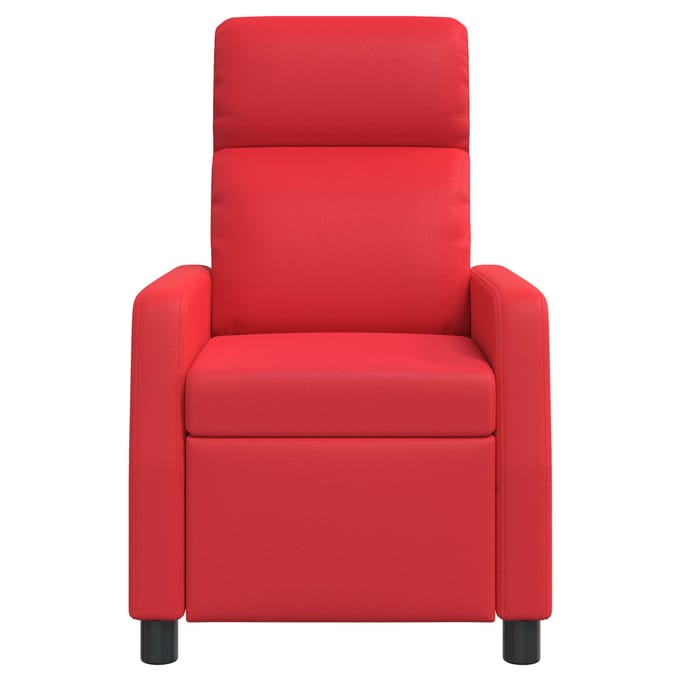 vidaXL - Recliner - Rood - Kunstleer
