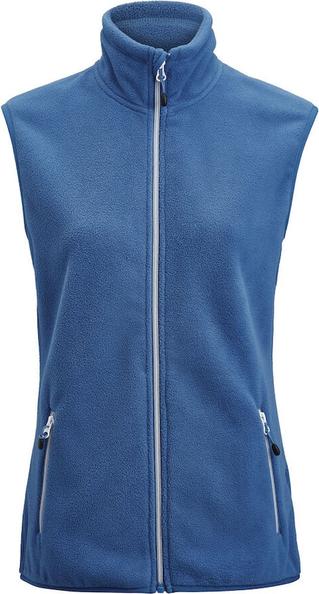 Printer RED FLEECE VEST SIDEFLIP LADY 2261507 - Blauw - M