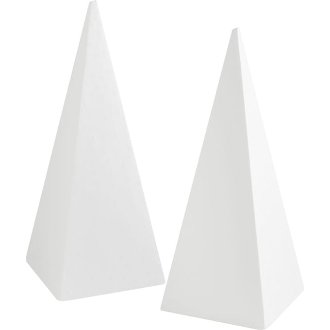 XXL-pyramide van piepschuim