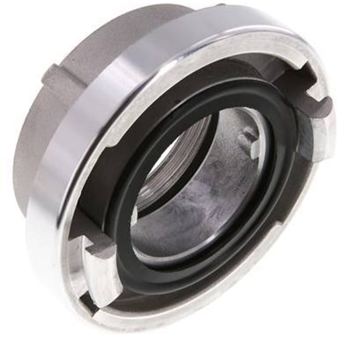 75-B (89 mm) Gesmeed Aluminium Storz-koppeling G 2 1/2'' Binnendraad Draaibaar