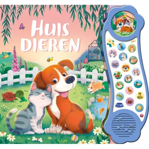 Huisdieren - 18-Geluidenboek - Claire Mowat