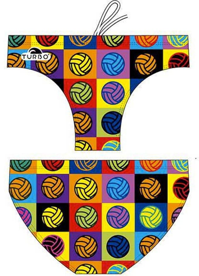 Turbo Multiball Zwemslip Veelkleurig 9-10 Years Jongen
