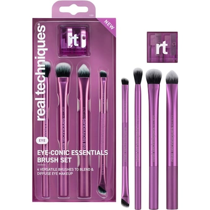 Real Techniques Eye Brushes Eye-Conic Essentials Brush Set Kwastensets Dames