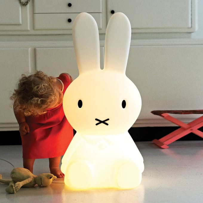 Mr Maria - Nijntje XL Lamp - 80 cm - Ledlamp incl. dimmer - Wit