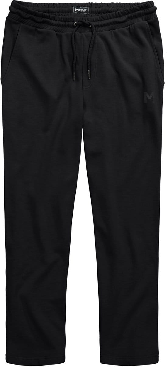 Men Plus - Heren - Trainingsbroek Basic Fit elastische tailleband - Zwart - Maat L