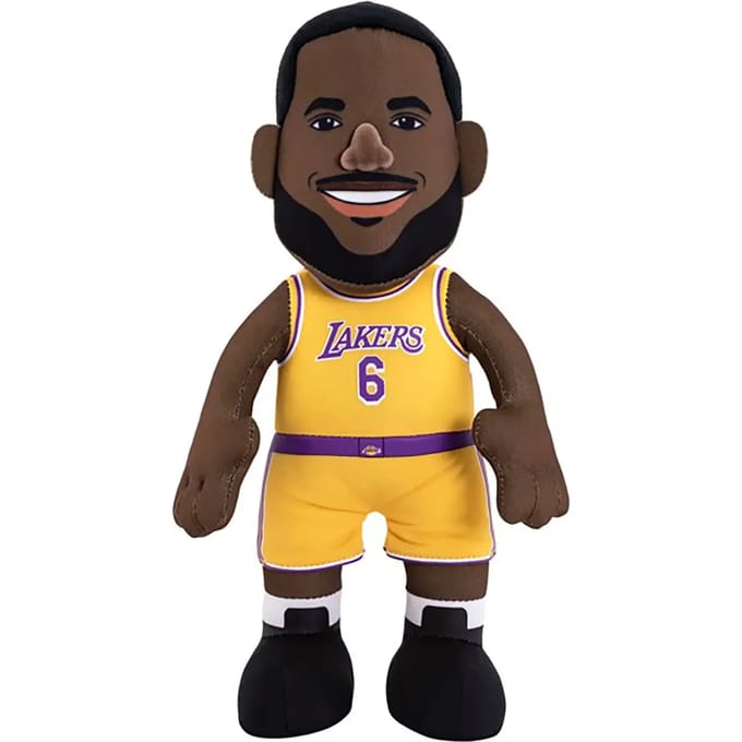 Pluche Los Angeles Lakers Lebron James Bleacher Creatures