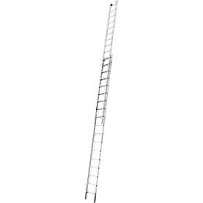 Alu-trekkabelladder Stabilo, 2-delig, 2x15 sporten