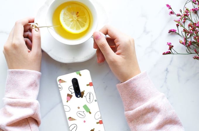 OnePlus 7 Pro Siliconen Case IJsjes