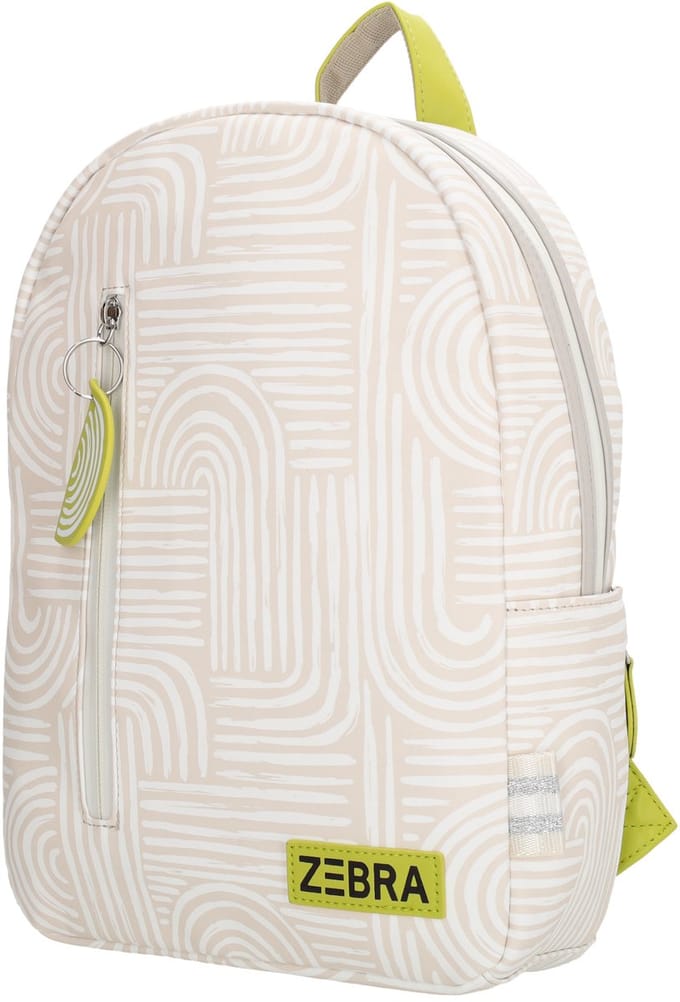 Zebra Trends Saar Rugzak - Rugtas - Schooltas - Meisjes - Kinderen - Beige Bogen