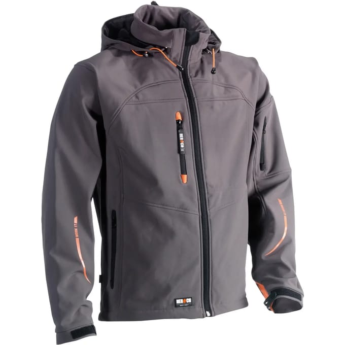 Hooded softshell jas Herock Poseidon