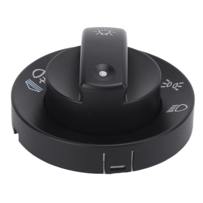 Interrupteur de phare de voiture 8E0941531 Kit de réparation d'interrupteur de phare antibrouillard Remplacement pour A4 S4 8E B6 B7 2000‑2007 black