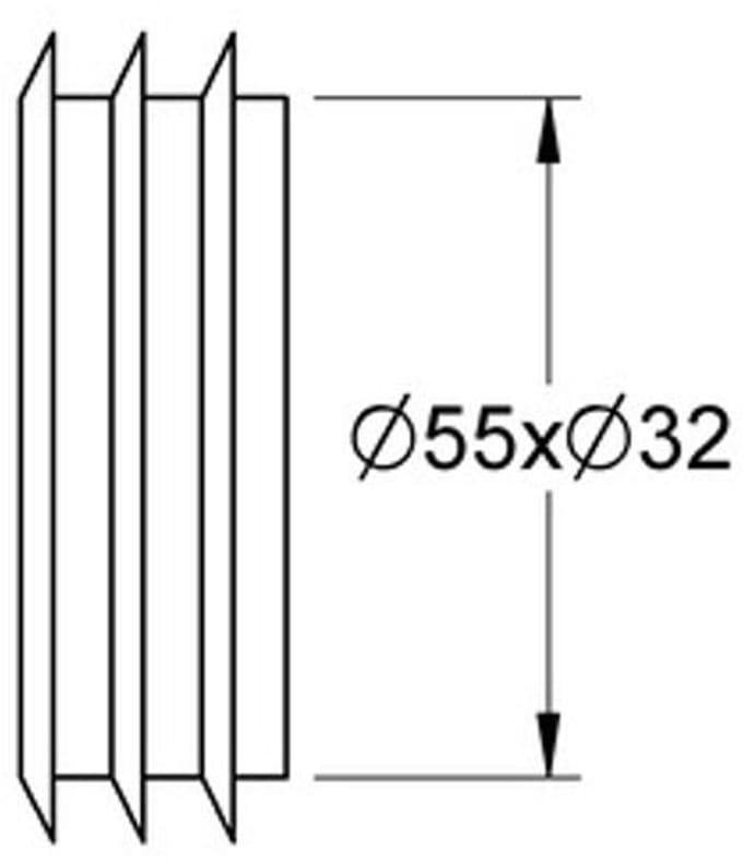GROHE Verbinding 37119 voor Dallux , 37119000
