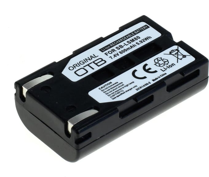 Huismerk Camera-accu SB-LSM80 voor Samsung