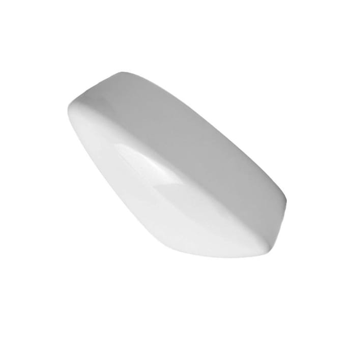 Linkervoordeur Wing Mirror Cover Cap Shell voor 2014-2016 Mazda 3 (Primer) white