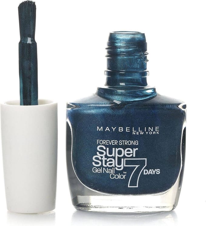 Maybelline SuperStay 7 Days Nagellak - 835 Metal Me Teal