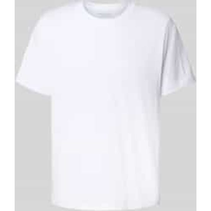 Regular fit T-shirt van katoenmix, model 'ASPEN'