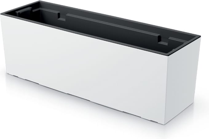 Prosperplast URBI CASE - Bloempot - Wit - 77cm