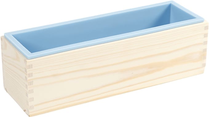 Silicone vorm, H: 8 cm, L: 27,5 cm, B: 8,6 cm, 1500 ml, 1 stuk