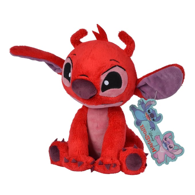 Disney - Lilo & Stitch - Leroy  - 25 cm - Pluche - Rood - Alle leeftijden - Knuffel