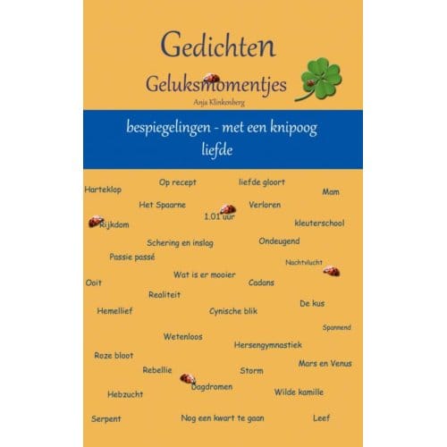 Gedichten Geluksmomentjes - Anja E.C. Klinkenberg