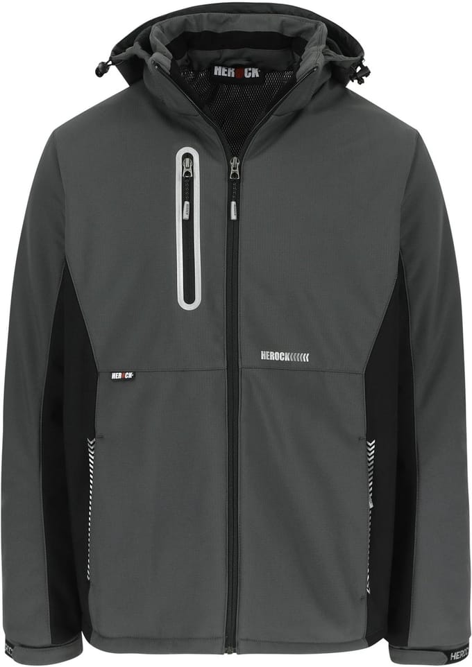 Herock Taris Softshell Jas Grijs / S