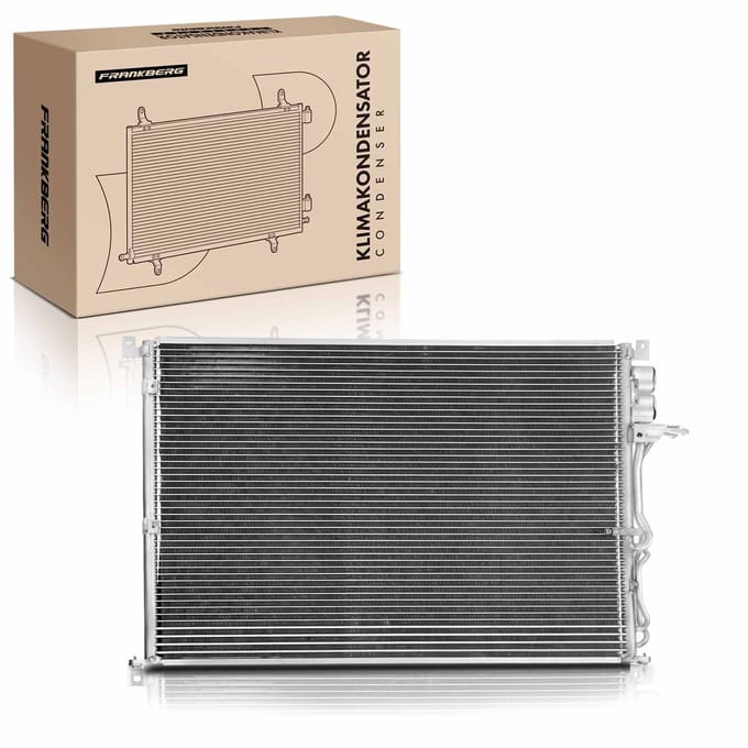 Frankberg 1x Condensator Airco voor Audi A8 4E2 4E8 3.2L 3.7L 4.2L