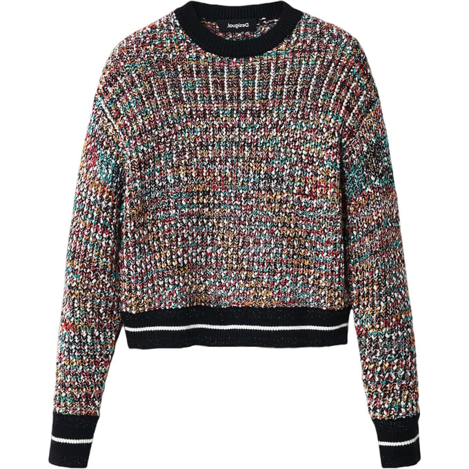 Desigual Dames Tricot in Meerkleurig