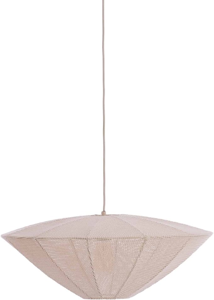 Light & Living Hanglamp Satilla - Wit - Ø60cm - Modern - Hanglampen Eetkamer, Slaapkamer, Woonkamer