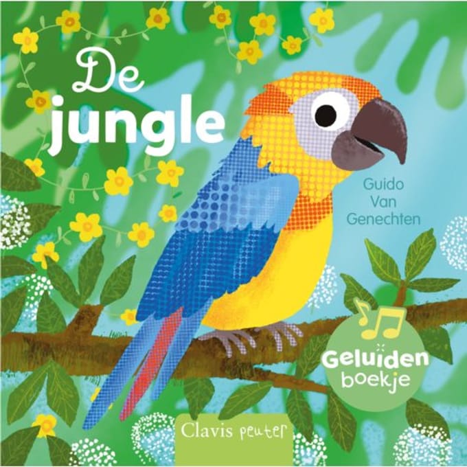 De Jungle - Geluidenboekjes - Guido Van Genechten