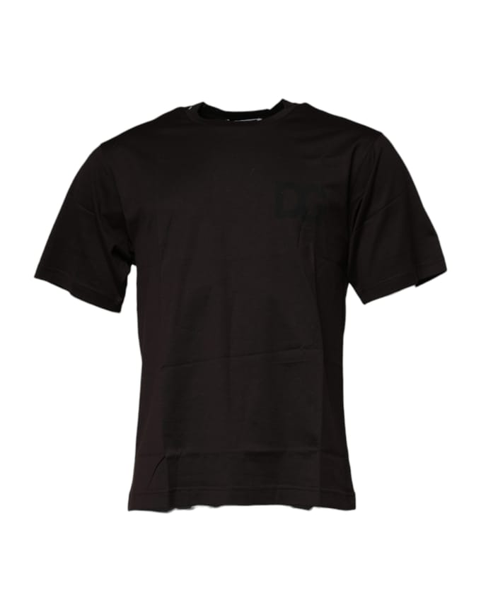 T-shirt met korte mouwen en ronde hals