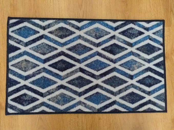 FOTAPIJT - Badmat - Bedrukte deurmat - Binnen - Termo Antislip - 40x65 cm - 5 mm - Wasbaar - Polyamide