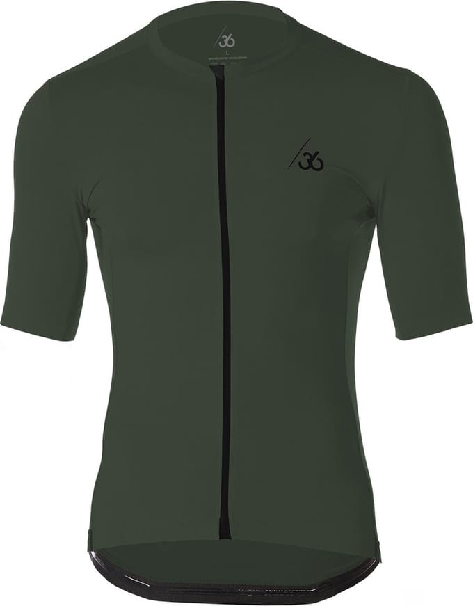 Chroma Wielershirt - Olijfgroen - Unisex
