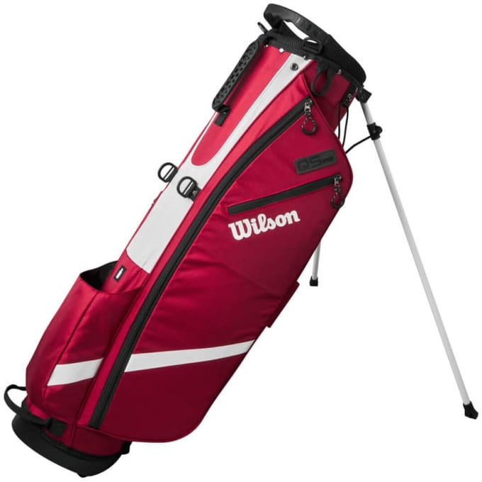 Wilson QS Standbag 2025 - Rood Wit Zwart