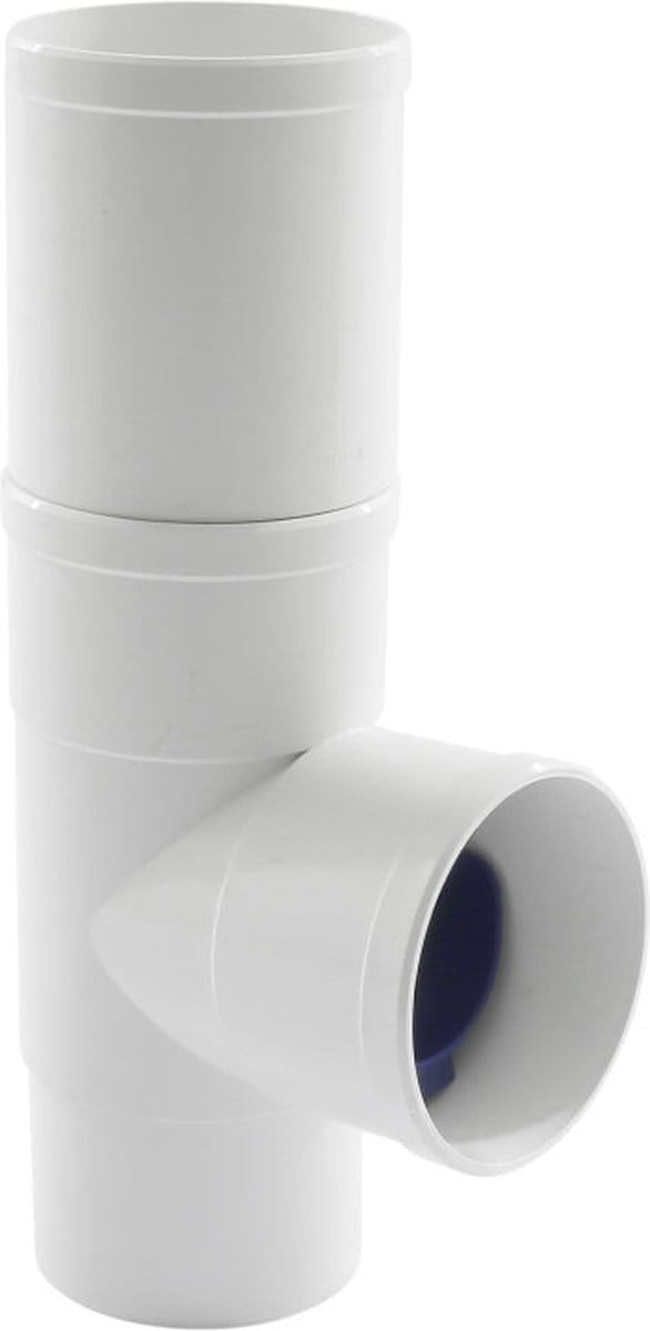 Rawinso Regenwater Afkoppelset Wit 80 mm.