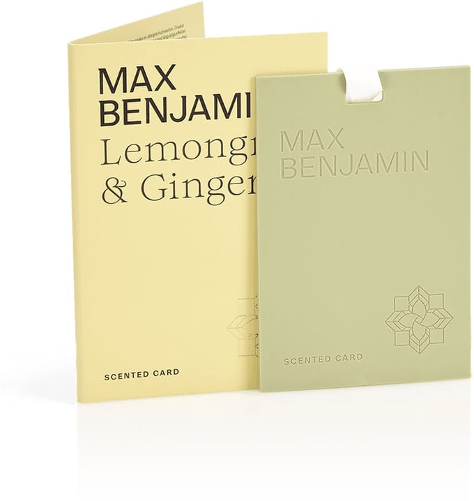 Max Benjamin - Geurkaart - Lemongrass & Ginger