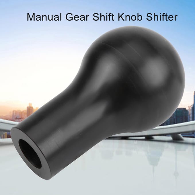 5-Traps Automatische Handmatige Versnellingspookknop Shifter voor Mitsubishi Lancer V3EVO(Zwart) wit