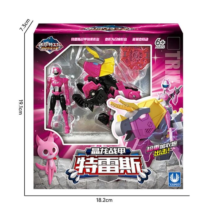 Mini Force Super Dinosaur Power Series Transformatiespeelgoed Actiefiguren MiniForce X Simulatie Dier Dinosaurus Deformatiespeelgoed