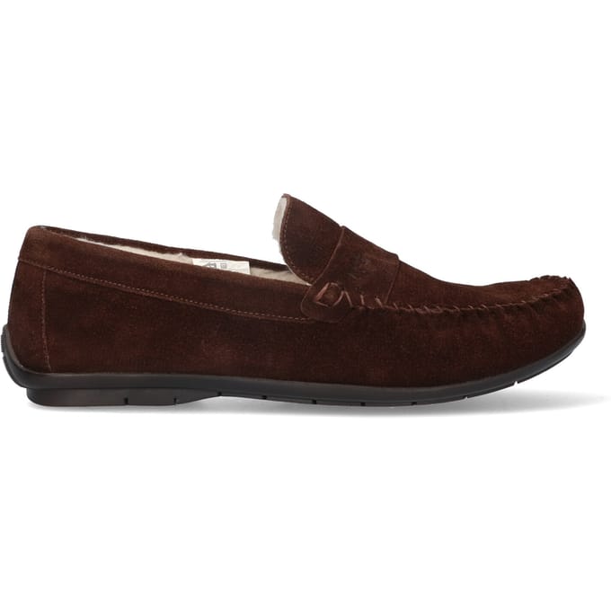 McGregor Heren Pantoffels - Bruin - Pantoffels - Suède