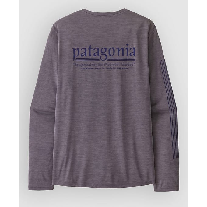 Patagonia Cap Cool Daily Shirt - Hut Tripper Longsleeve grijs