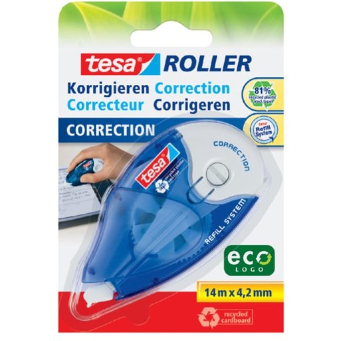 tesa Correctieroller ROLLER 59971 4.2 mm Wit 14 m 1 stuk(s)