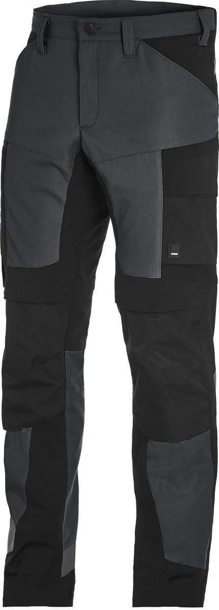 FHB LEO Werkbroek elastisch 122110 - Antraciet-Zwart - 86