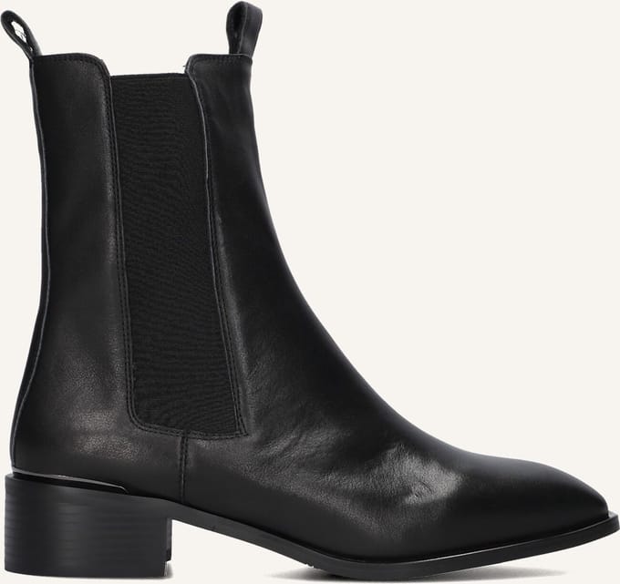 STEFANO LAURAN Botin Plano Boots Dames - Zwart - Maat 37