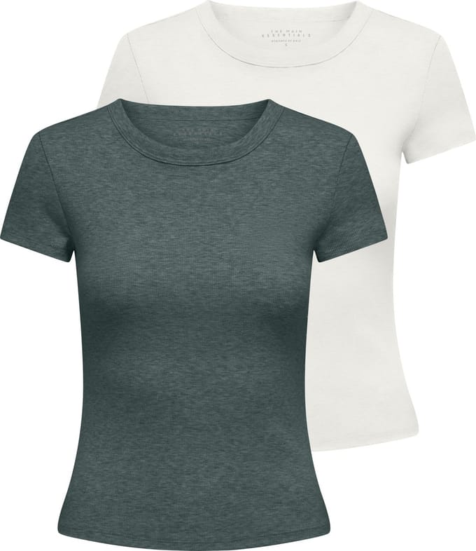 ONLY - ONLEASY S/S TOP CS JRS 2 PACK - Meisjes - T-shirts